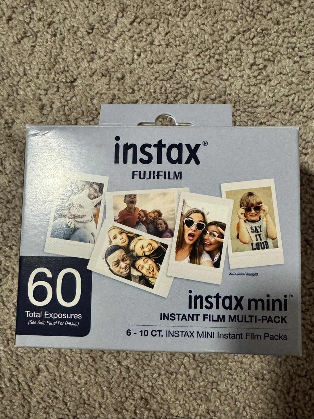 FUJIFILM Instax Mini Instant Film Multi-Pack - 60 count